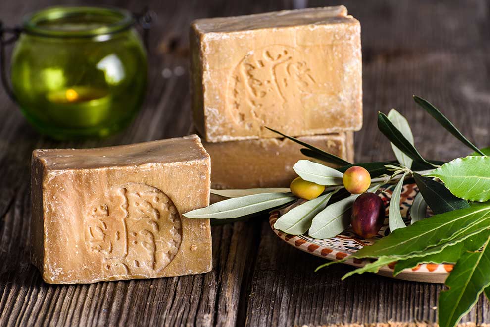 Sapone di Aleppo capelli