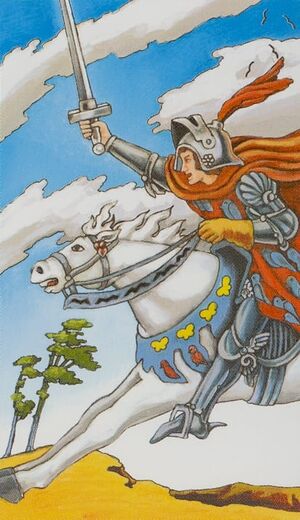 Cavaliere di spade nei tarocchi
