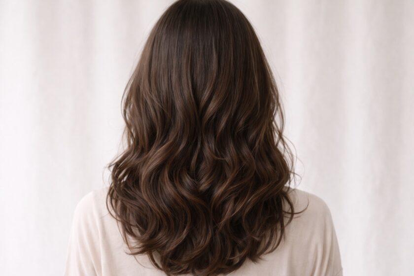Capelli con onde morbide e naturali stile permanente coreana
