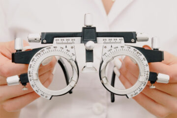 occhiali optometrista