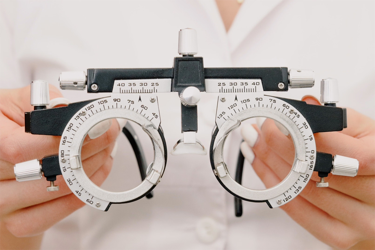 occhiali optometrista